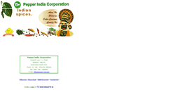 Desktop Screenshot of pepper-india.com