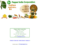 Tablet Screenshot of pepper-india.com